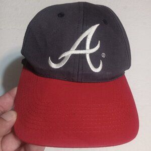 Atlanta Braves VTG Snapback BD&A Hat/Cap Made in Hong Kong